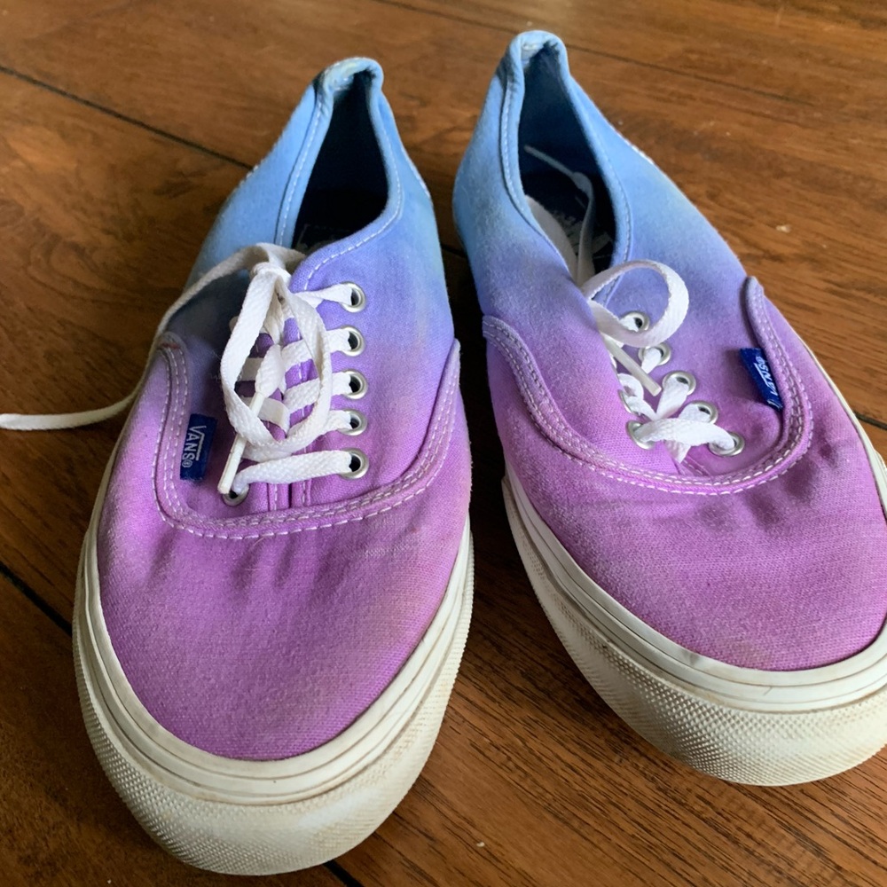 VANS | Purple and Blue Skate Shoes  | Sz 7/8.5